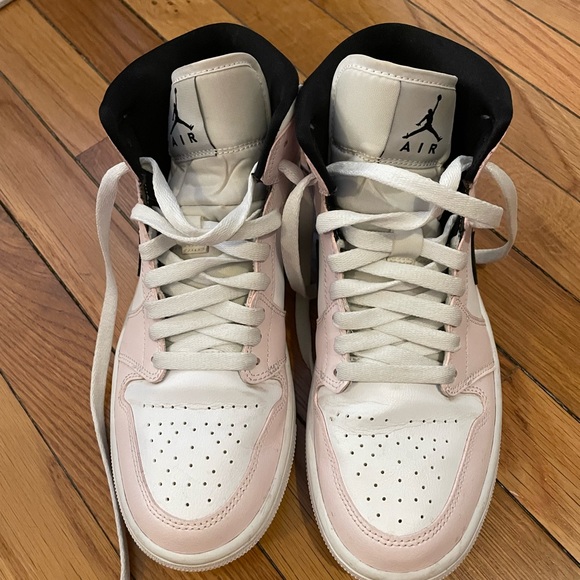 Nike Shoes Nike Air Jordan Mid Barely Rose Poshmark